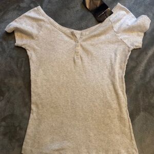 Brandy Melville grey tee